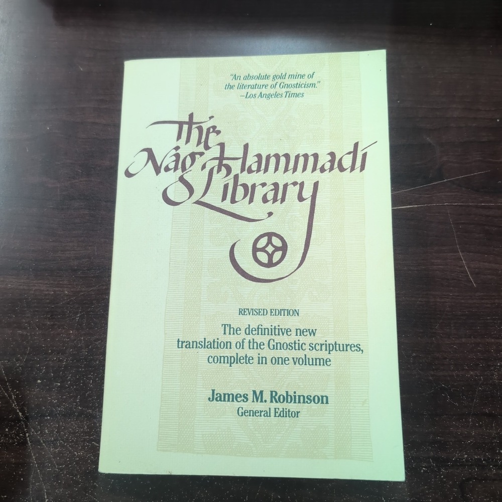 The Nag Hammadi Library Revised Edition Gnostic Scriptures James M Robinson Book